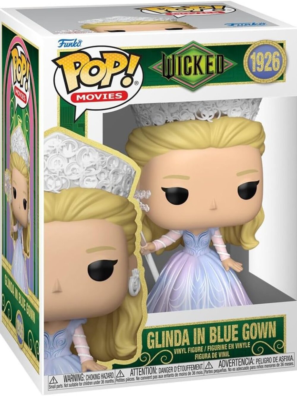Glinda in BlueGown Dress Funko Pop! Wicked Vinyl Figure #1926